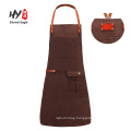 Quality promotional smock denim work cleaning apron uniform